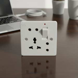 LIGHT PLUG 3 IN 1 PORCELAIN